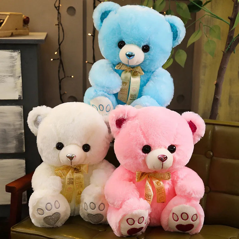 Big Teddy Bear Plush Toy - Cute Stuffed Bear Doll for Kids and Birthdays