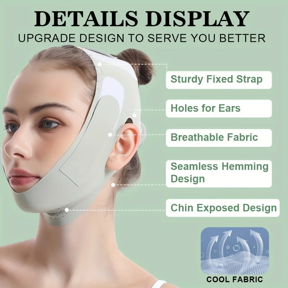 Reusable Face Slimming Bandage | V-Line Face Shaper & Chin Cheek Lift