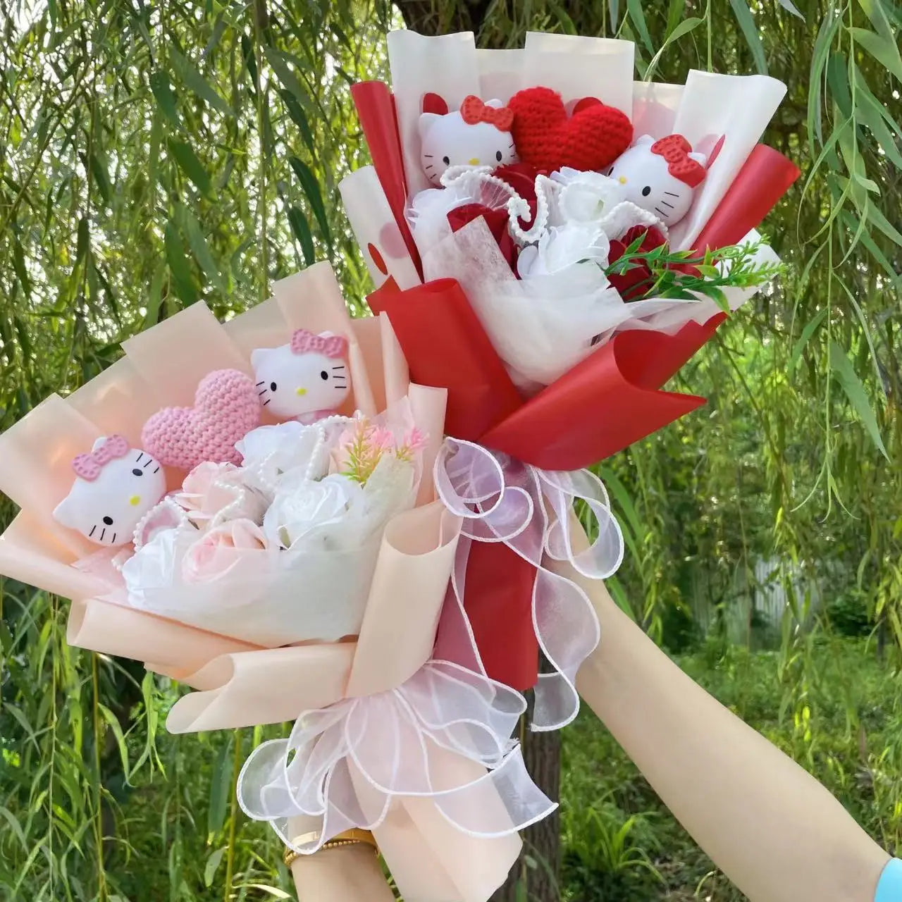 Hello Kitty Cat Dolls Bouquets