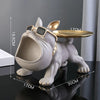 Bulldog Resin Storage Box | Home Decor Dog Figurine