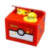 Pokemon Pikachu Piggy Bank – Electronic Coin Stealing Money Box for Kids