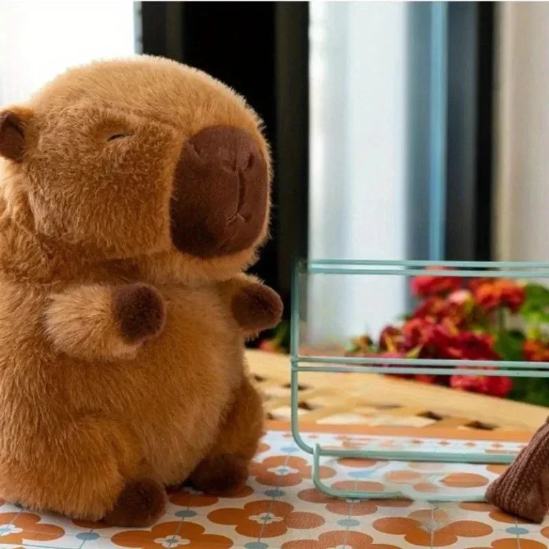 23cm Capybara Plush Simulation - Soft Anime-Inspired Stuffed Animal Toy