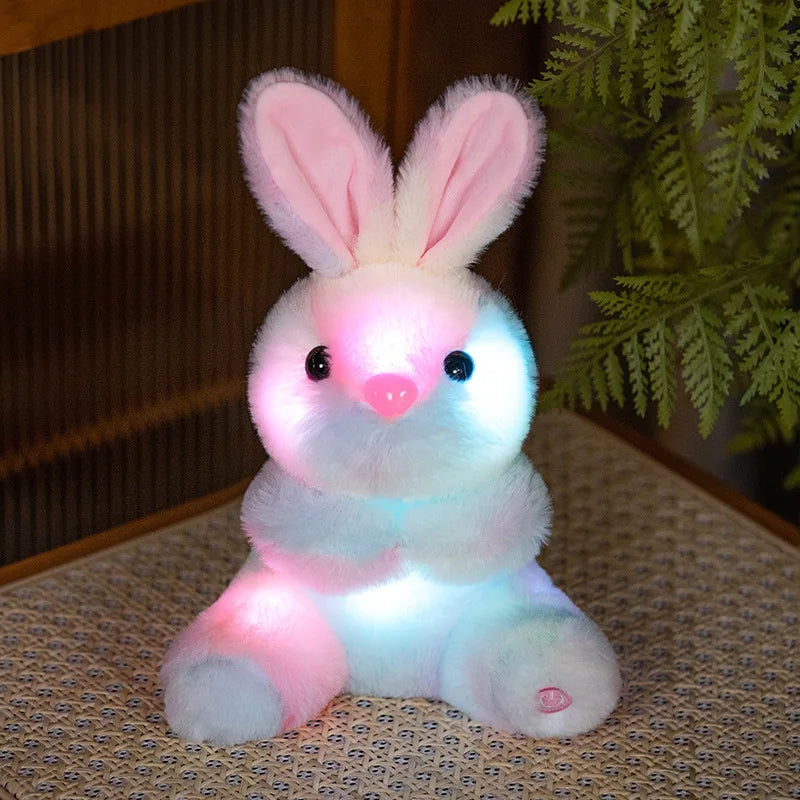 Light-Up Rabbit Plush Toy – Colorful Glowing Bunny for Kids