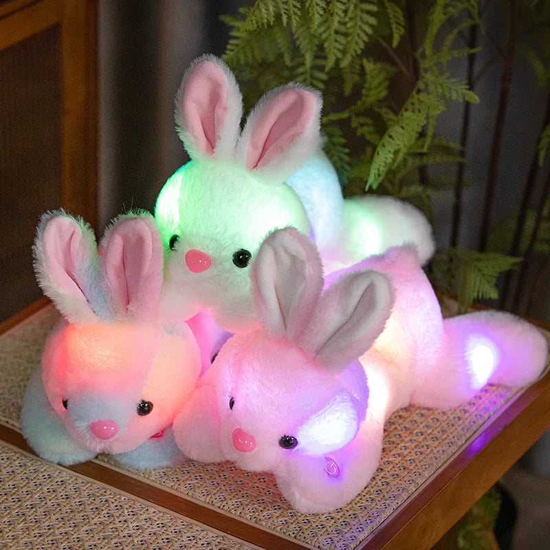 Light-Up Rabbit Plush Toy – Colorful Glowing Bunny for Kids