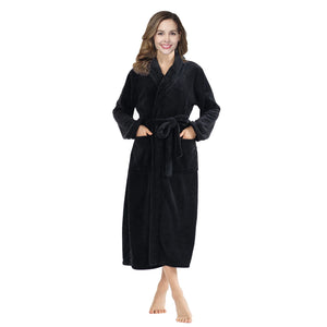 Women's Plush Bathrobe | Warm & Stylish Winter Robes