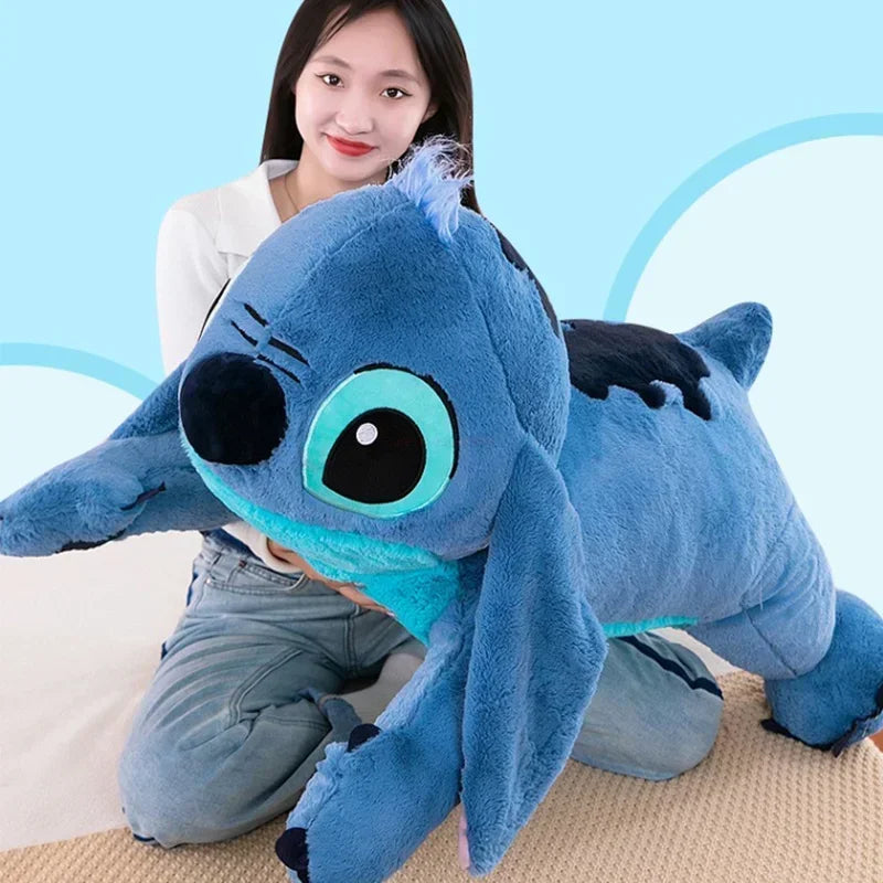 Lilo & Stitch Plush Doll - Soft Disney Stuffed Toy 45/60/80cm - Cute Cuddle Pillow for Kids & Fans