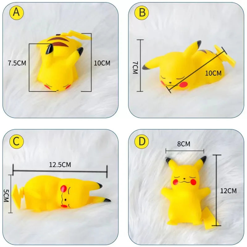 Pokemon Night Light - Pikachu, Gengar, Charizard & More | Cute LED Lamp for Kids