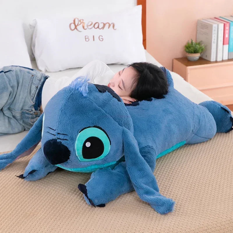 Lilo & Stitch Plush Doll - Soft Disney Stuffed Toy 45/60/80cm - Cute Cuddle Pillow for Kids & Fans