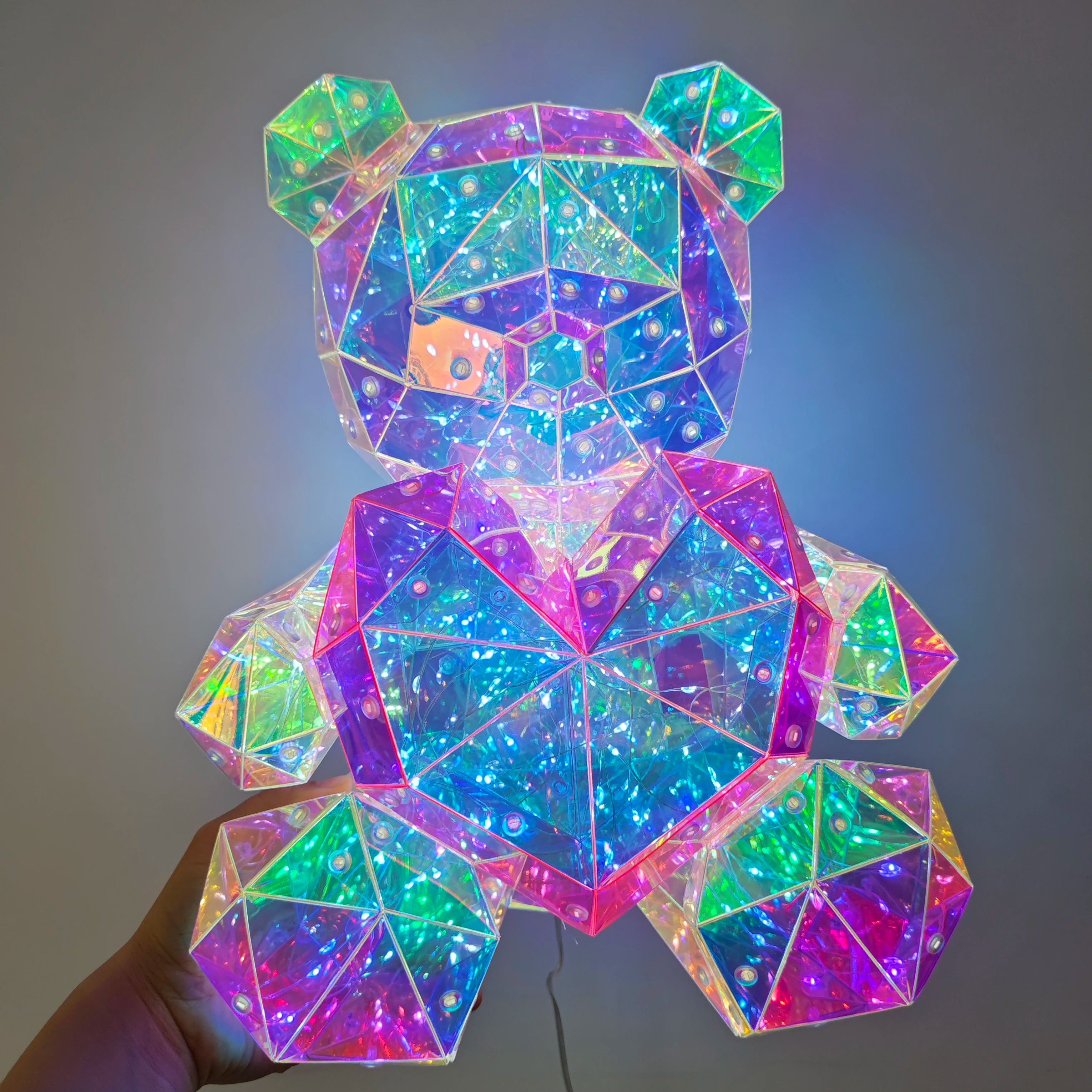 Glowing 30cm Teddy Bear with Gift Box