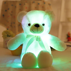 Luminous LED Teddy Bear Stuffed Animal – Glowing Plush Toy for Kids, Christmas Gift, 32-75CM Sizes