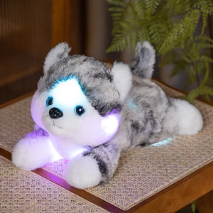 Glow-In-The-Dark Puppy Plush Toy – Night Light Cuddly Dog for Kids