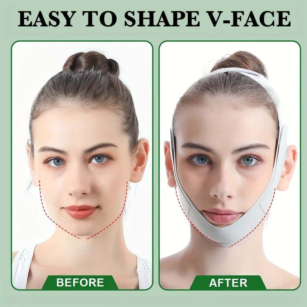 Reusable Face Slimming Bandage | V-Line Face Shaper & Chin Cheek Lift