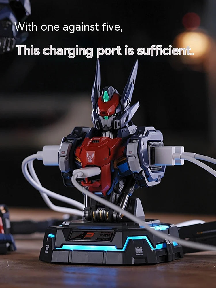 Transformers 30W Mecha Charger Adapter | Multi-Port Type-C Wu Chenghou Design