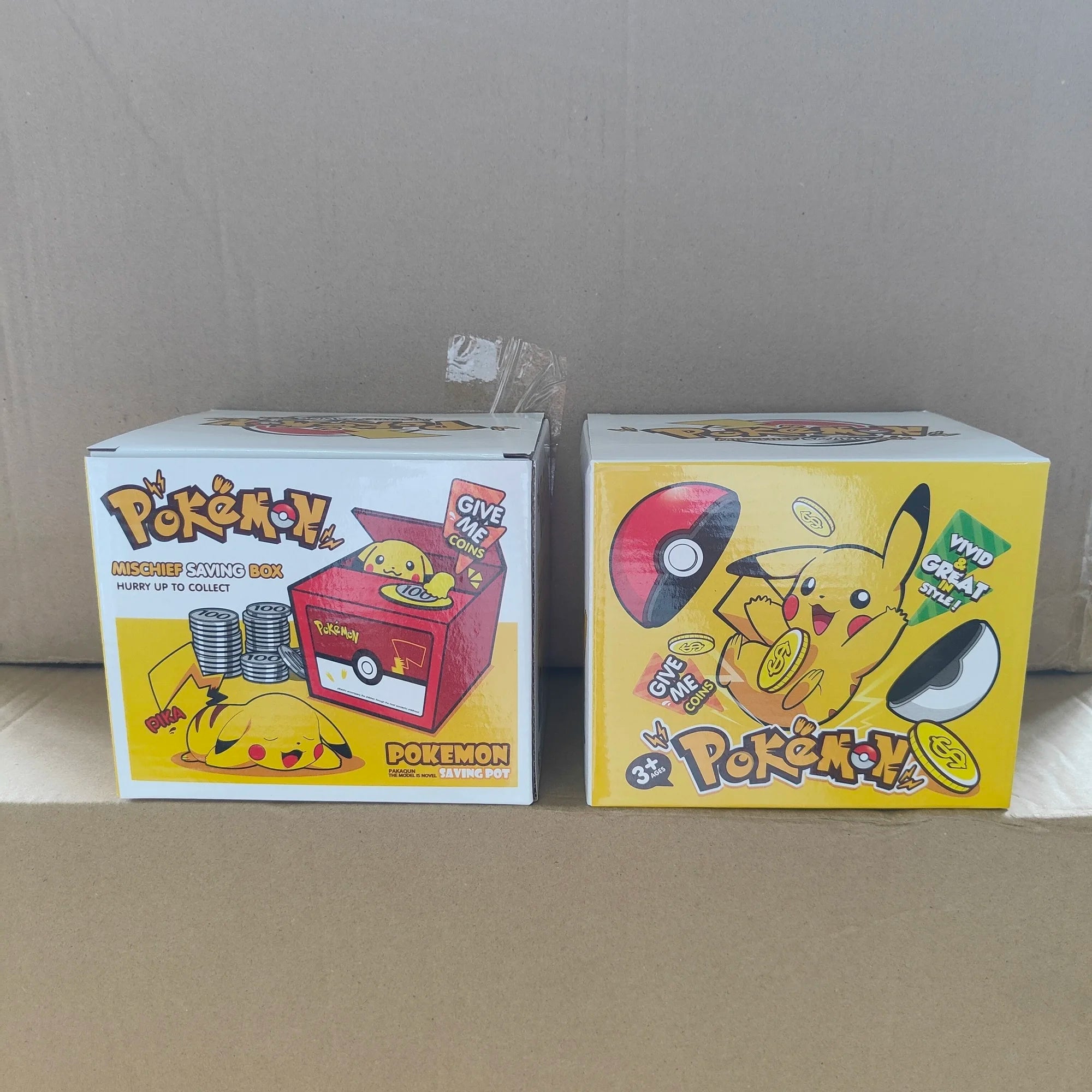 Pokemon Pikachu Piggy Bank – Electronic Coin Stealing Money Box for Kids