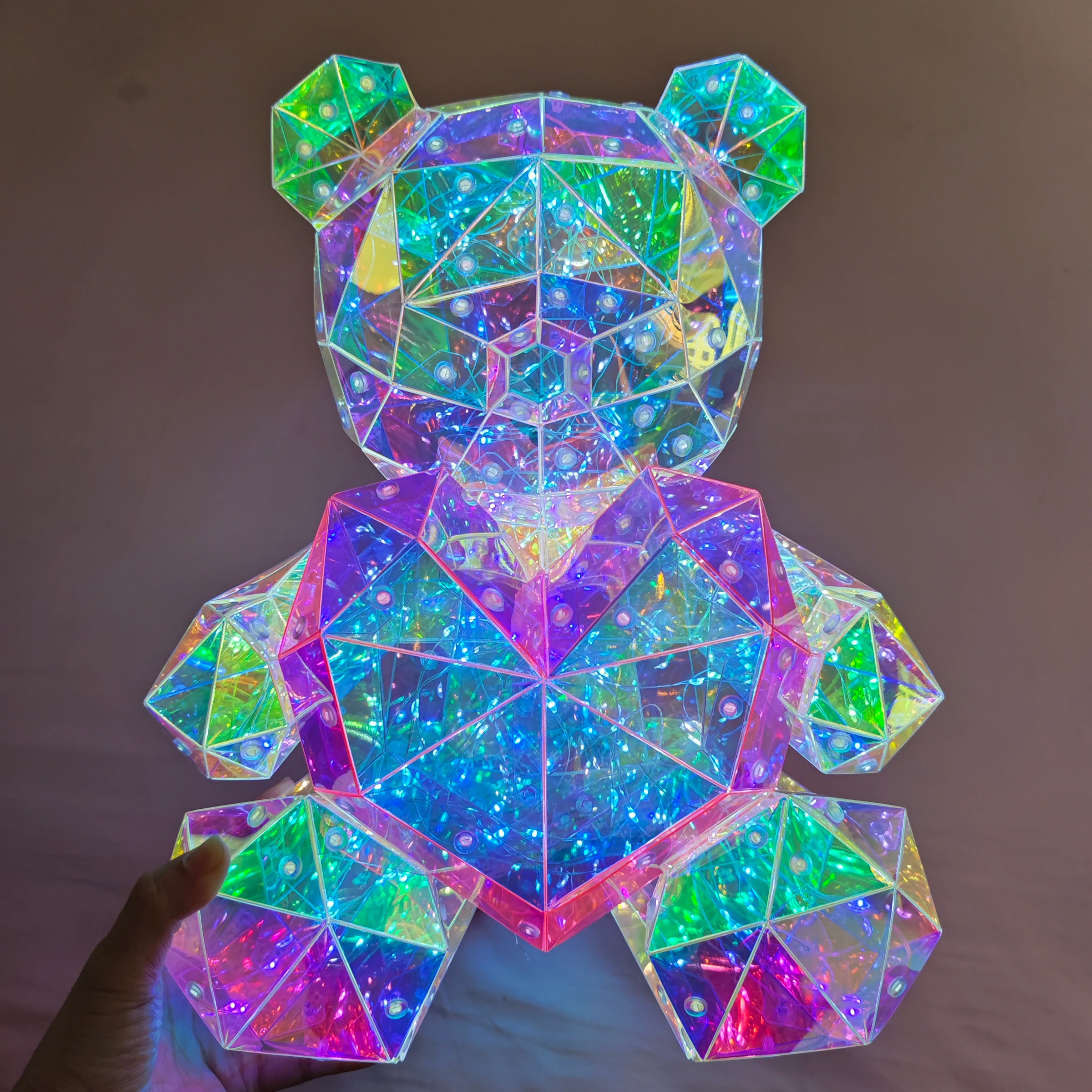 Glowing 30cm Teddy Bear with Gift Box