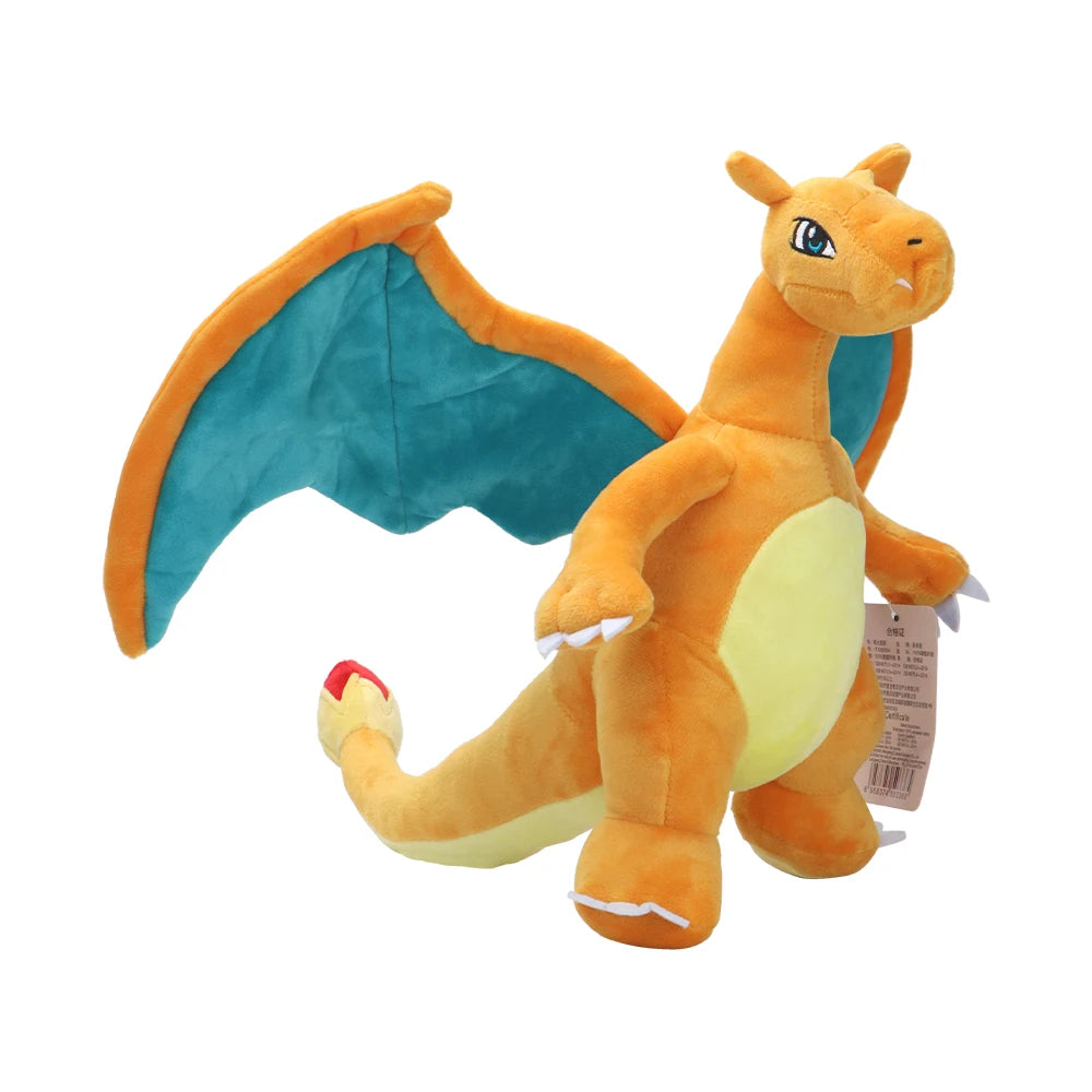 Shiny Charizard Plush Toy Stuffed Animal, Game for Collectible Soft Cartoon Plushies for Gift Cute Cartoon Character 12 Inch