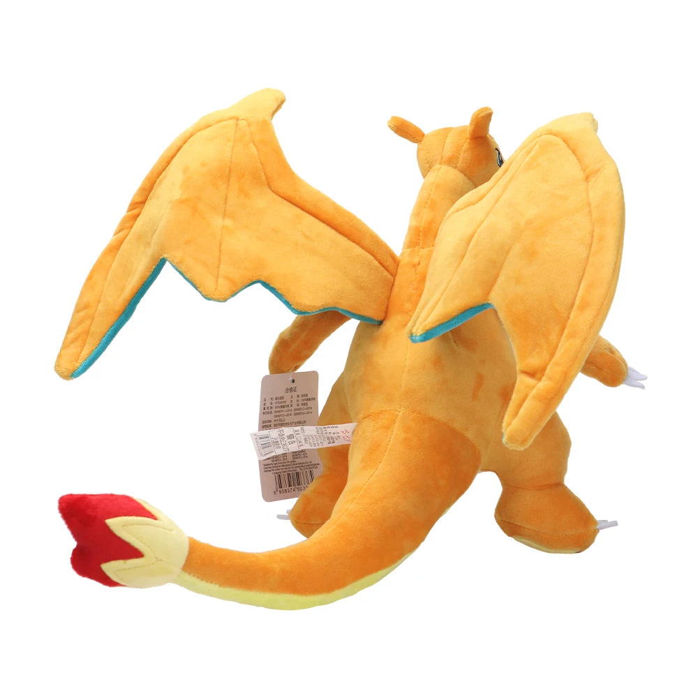 Shiny Charizard Plush Toy Stuffed Animal, Game for Collectible Soft Cartoon Plushies for Gift Cute Cartoon Character 12 Inch