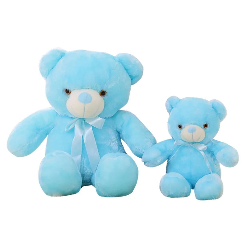 Luminous LED Teddy Bear Stuffed Animal – Glowing Plush Toy for Kids, Christmas Gift, 32-75CM Sizes