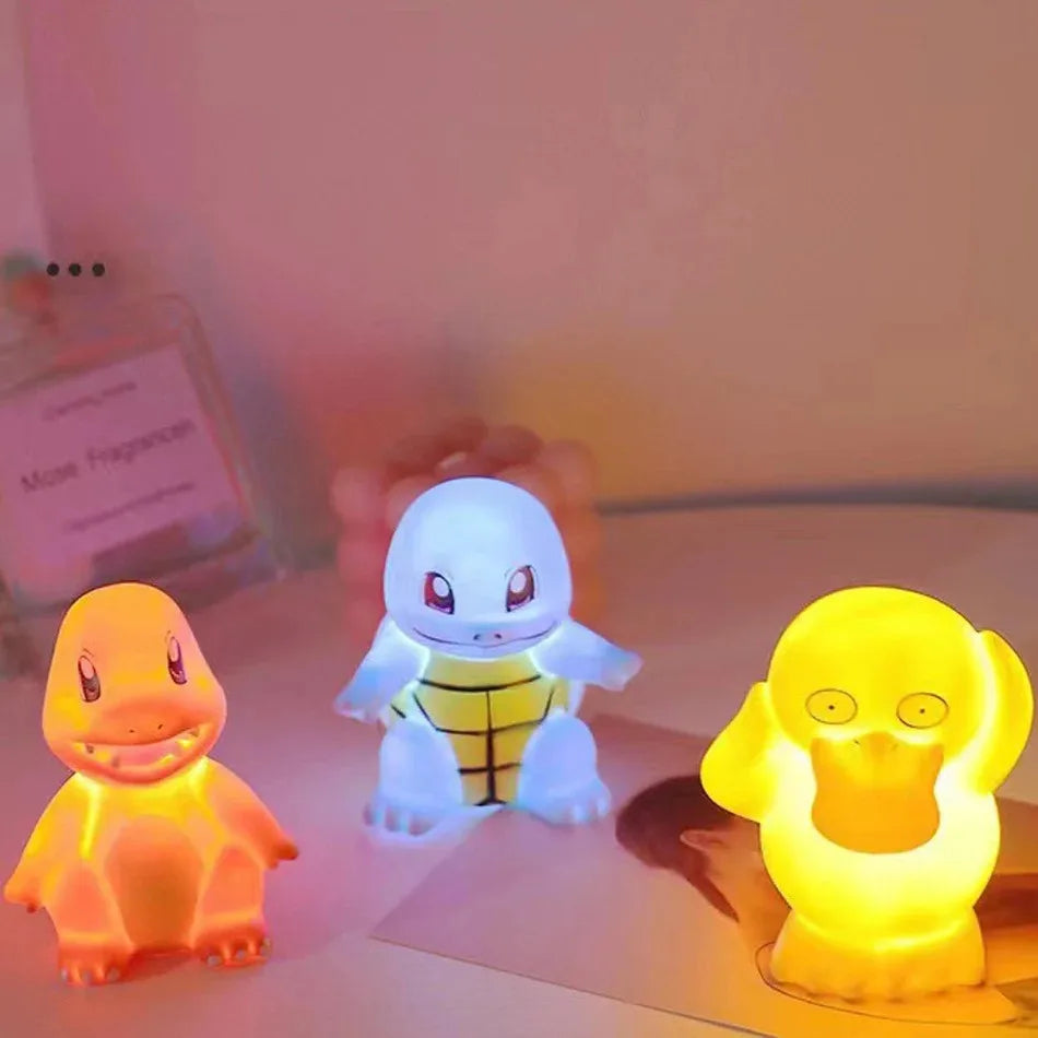 Pokemon Night Light - Pikachu, Gengar, Charizard & More | Cute LED Lamp for Kids