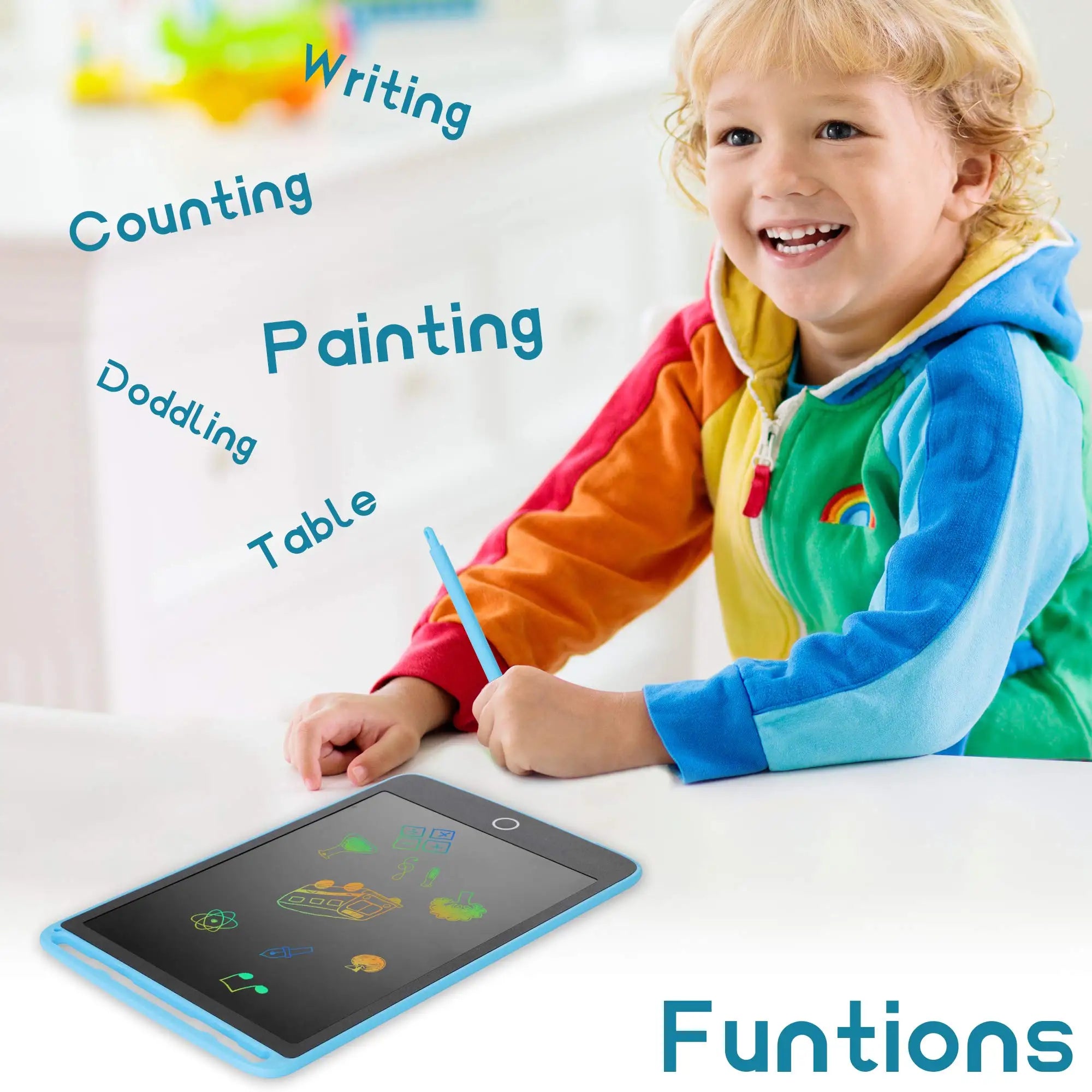 Electronic Drawing Board for Kids – LCD Writing Tablet Educational Toy