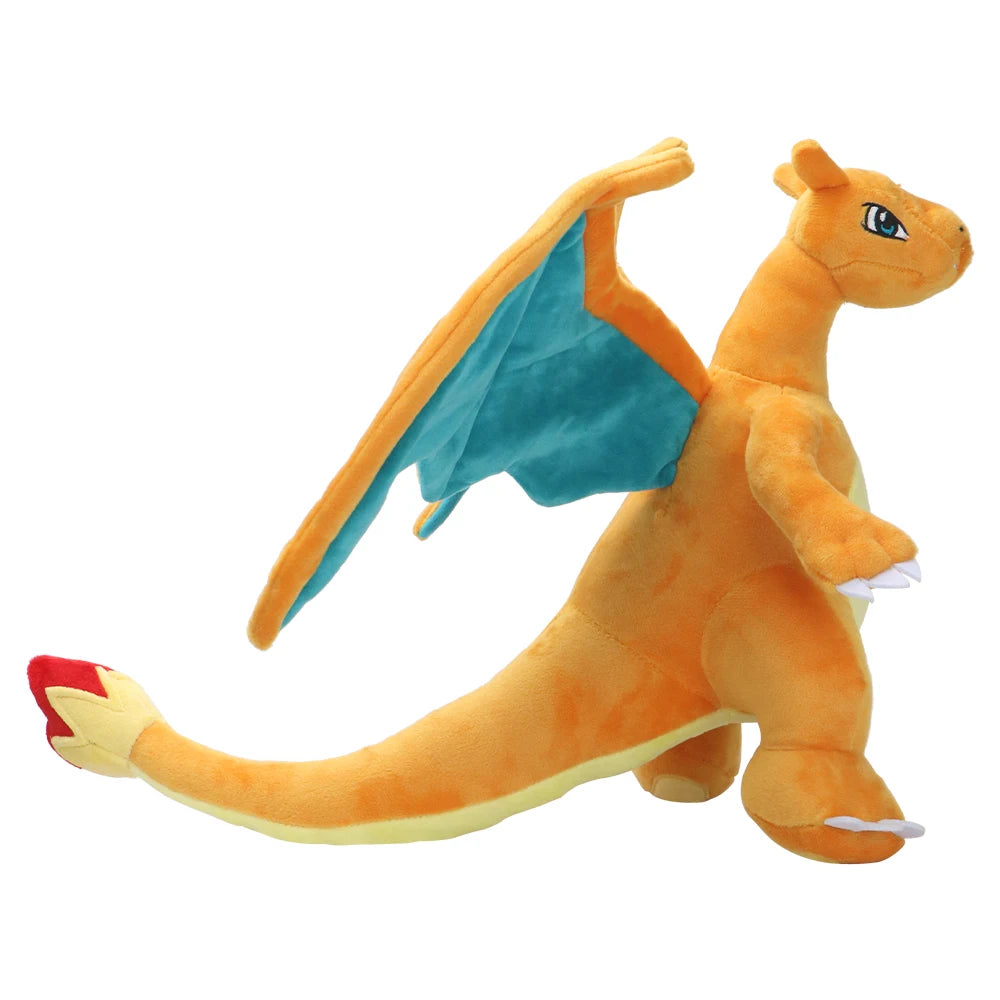 Shiny Charizard Plush Toy Stuffed Animal, Game for Collectible Soft Cartoon Plushies for Gift Cute Cartoon Character 12 Inch