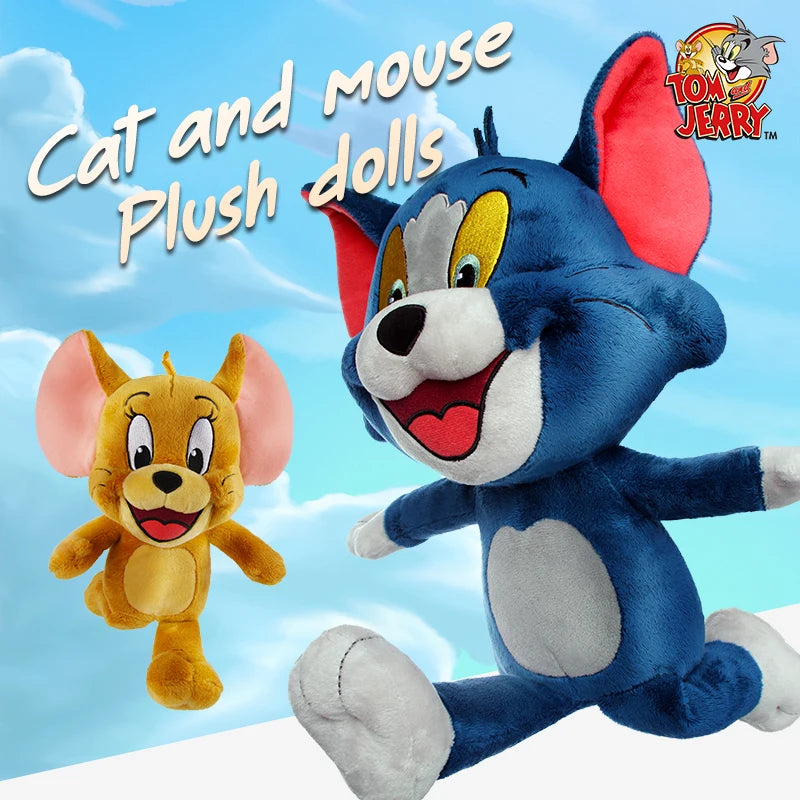 Tom and Jerry Plush Toy - Tuffy and Nibbles Mouse Stuffed Animal - Cartoon Movie Characters