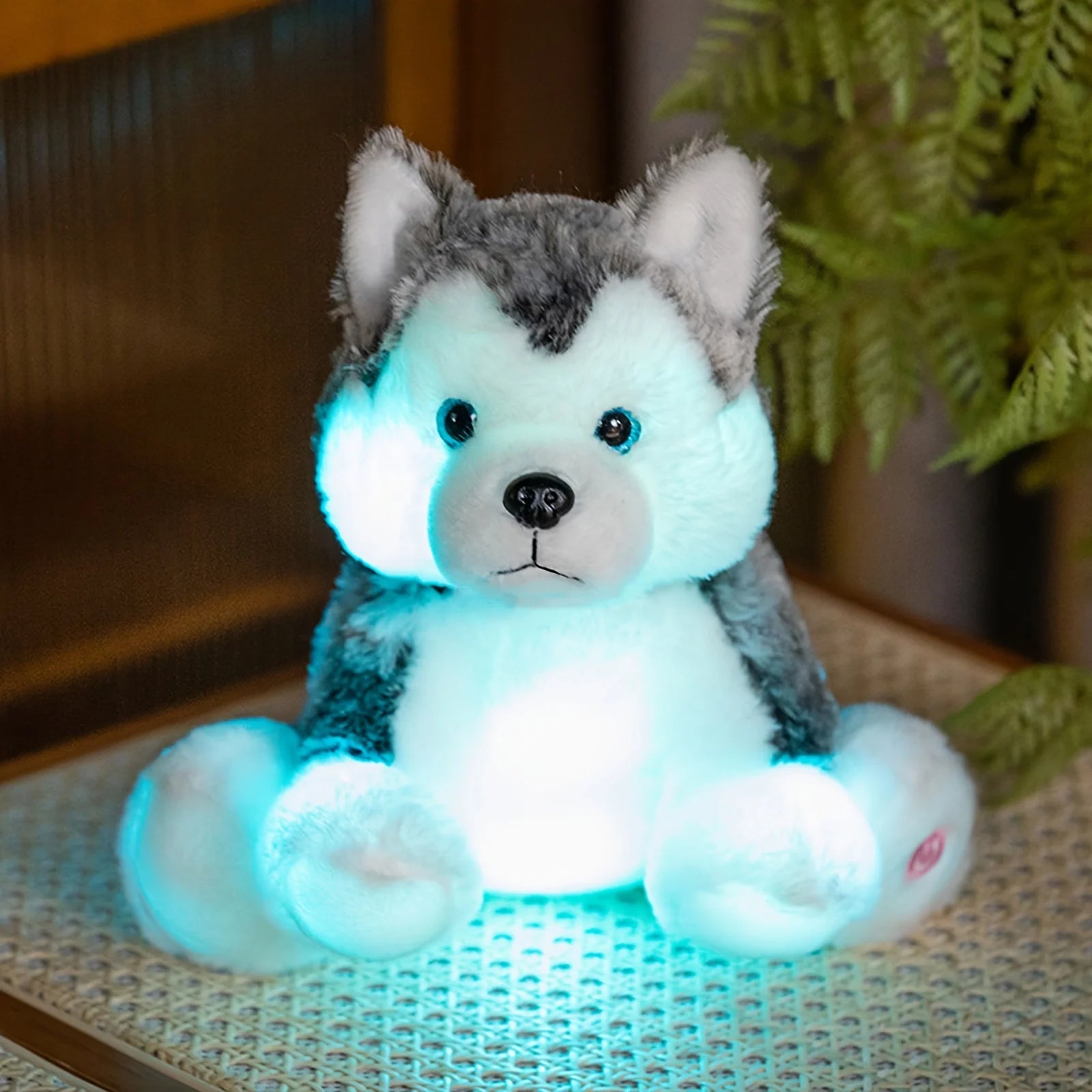 Glow-In-The-Dark Puppy Plush Toy – Night Light Cuddly Dog for Kids