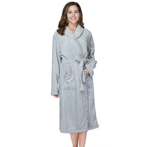 Women's Plush Bathrobe | Warm & Stylish Winter Robes