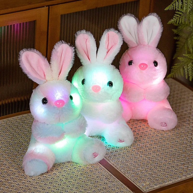 Light-Up Rabbit Plush Toy – Colorful Glowing Bunny for Kids