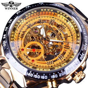 Mechanical Sport Skeleton Watch – Automatic Luxury Design for Men